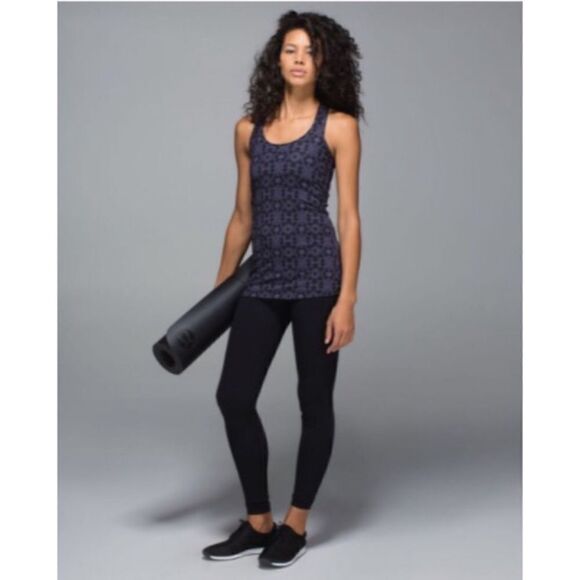 Lululemon Cool Racerback, Prisma Nightfall Size 6 - Picture 3 of 9